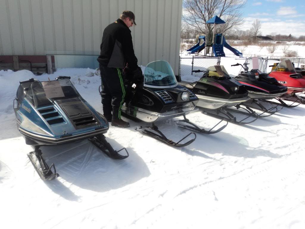 West Michigan Snowmobile Museum show. Photo added